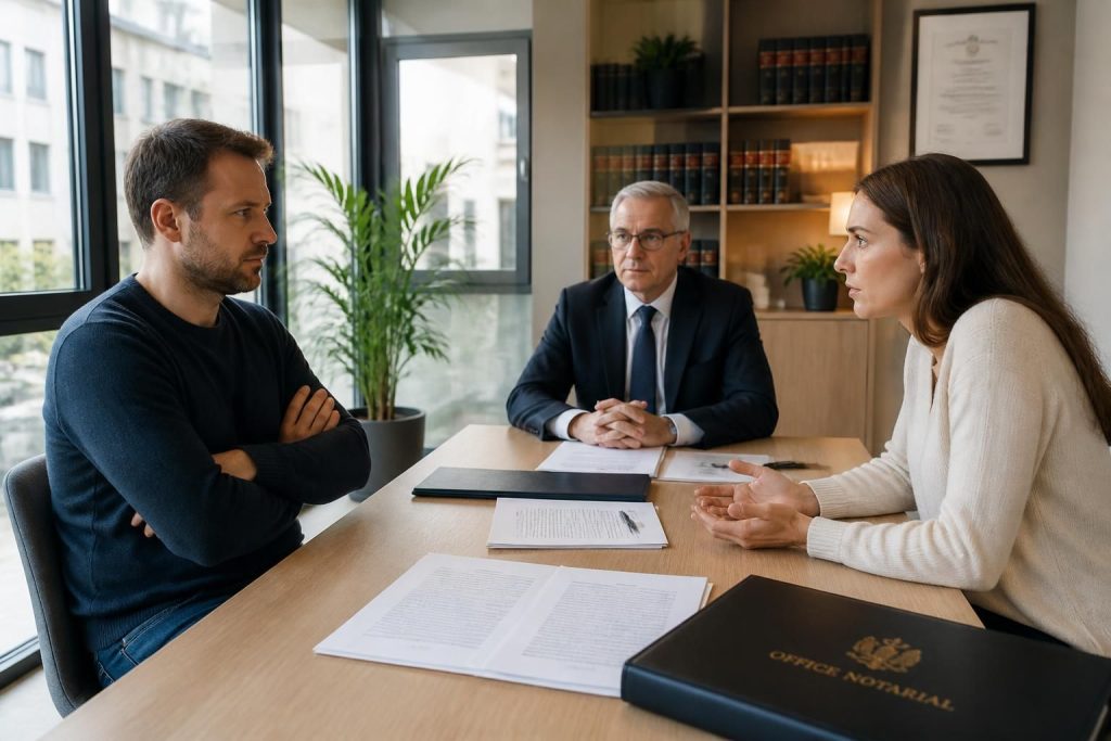 découvrez pourquoi votre ex-partenaire refuse de signer chez le notaire et apprenez les meilleures stratégies pour réagir efficacement à cette situation délicate.