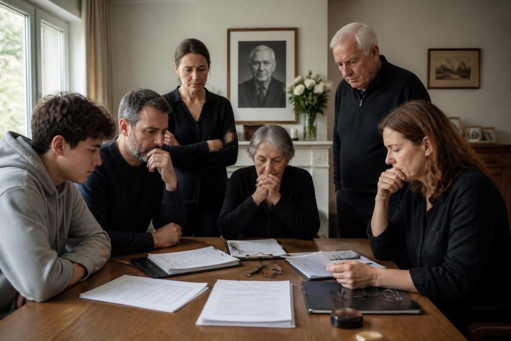 découvrez un guide complet sur la succession avec inventaire et l'obligation de présence des héritiers, pour accompagner les familles en période de deuil.